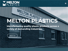 Tablet Screenshot of meltonplastics.co.uk